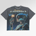 Godspeed Sputnik Moment T-Shirt In Grey Wash