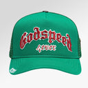 Godspeed Forever Trucker Hat (Green/Red)