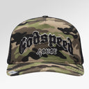Godspeed Forever Trucker Hat (Camo)