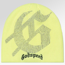 Godspeed Studded Beanie In Green