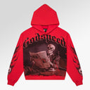 Godspeed Black Monday Hoodie (Red Wash)
