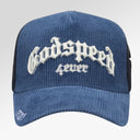 Godspeed ForeverTrucker Hat (Saphire Corduroy)