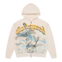 Godspeed Chrome Liberty Zip Hoodie (Bone)