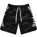 Godspeed Courtside Shorts In Black With Stripes