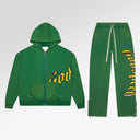 Godspeed OG Logo Sweatsuit V2 (Green/Yellow)