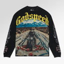 Godspeed Long Lonely Road Thermal Long Sleeve In Black