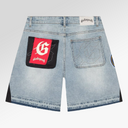 Godspeed Patchwork Denim Shorts V2 (Blue)