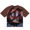 Godspeed Sunset Boulevard T-Shirt In Brown