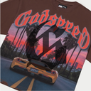 Godspeed Sunset Boulevard T-Shirt In Brown