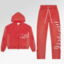 Godspeed OG Logo Sweatsuit In Vintage Red