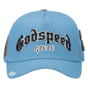 Godspeed Forever Trucker Hat In Sky Blue