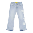 Godspeed OG Logo Flared Denim Printed Blue