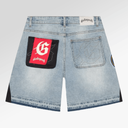 Godspeed Patchwork Denim Shorts V2 (Blue)