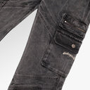 Godspeed Rockstar Flare Cargo Denim (Grey Wash)