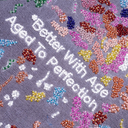 Better With Age Painter's Hand-Beaded Double-Wide Trouser - Multi