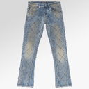 Valabasas Pop Stacked Jean In Dark Vintage Blue
