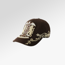 Birth Of A Royal Child Double Lion Embroidered Baseball Cap-BRN