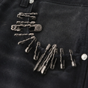 Birth Of A Royal Child 1920s Vintage Pin Washed Carpenter Pants