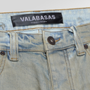 Valabasas Prowl Straight Jean In Dirty Lt Blue Washed