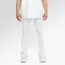 Valabasas "Mr. Stacked" Flare Jean In White