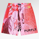Purple Brand Heist Short Set