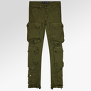 Valabasas "Cliff Jump" Olive Cargo Jeans