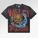 Vale Forever Thrashed Sun Tee in Black