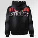 Lost Intricacy Black Front Page Zip Up Hoodie