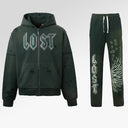 Lost Intricacy Suit In Hunter Green