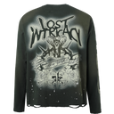 Lost Intricacy Emerald Green Angel Long Sleeve Tee