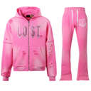 Lost Intricacy Suit In Pink For Women's