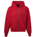 Lost Intricacy Washed Red Patch Sweatsuit