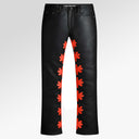 Lost Shdws OG Leather Pant (RED)