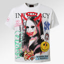 Lost Intricacy White Front Page Mag T-Shirt