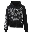 Lost Intricacy Skull Bound Zip Up