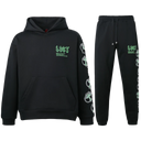Lost Intricacy MITT Black/Green Sweatsuit