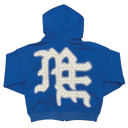 Mixed Emotions Blue ‘End’ Rhinestone Hoodie