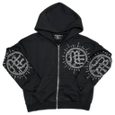 Mixed Emotions 'Eclipse' Black Rhinestone Sweatsuit