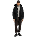 Moose Knuckles Original 3Q Neoshear Jacket In Black/Black