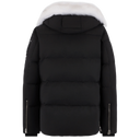 Moose Knuckles Original 3Q Neoshear Jacket In Black/White