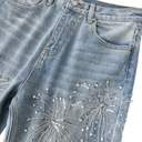 BIRTH OF ROYAL CHILD Fireworks Wash Denim