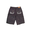 Birth Of A Royal Child Redial 20k Diamond Shorts in Black