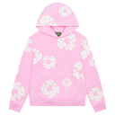 Denim Tears The Cotton Wreath Pink On Pink Sweatshirt