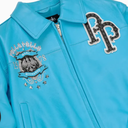 Pelle Pelle World Famous Pelle Pelle Womens Jacket In Teal Blue