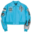 Pelle Pelle World Famous Pelle Pelle Womens Jacket In Teal Blue