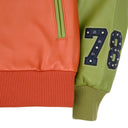 Pelle Pelle Renegades Jacket In Orange/Light Green