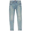 Purple Brand P001 Skinny Plaid Patch Jeans