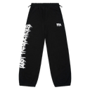 RTA Black Metal Road To Awe Sweatsuit In Black/White