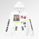 RTA Jordan Hoodie White RTA Underground