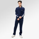 Sergio Tacchini Maglia Velour Tracksuit- Maritime Blue